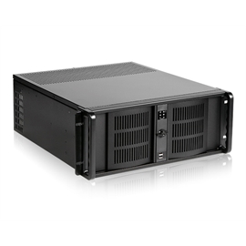 Steel 2U Rackmount High Performance Chassis iStarUSA D-200L Black Aluminum